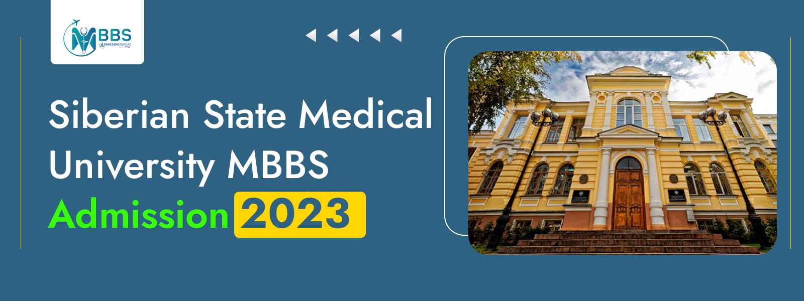 Siberian State Medical University MBBS Admission 2023